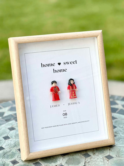 Cultural Customized Minifigure Wedding, Anniversary Couple Gift