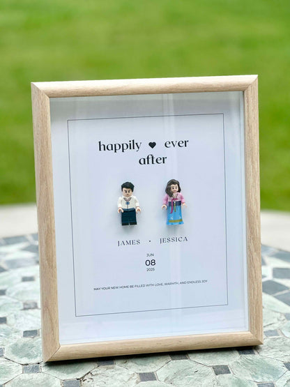 Cultural Customized Minifigure Wedding, Anniversary Couple Gift